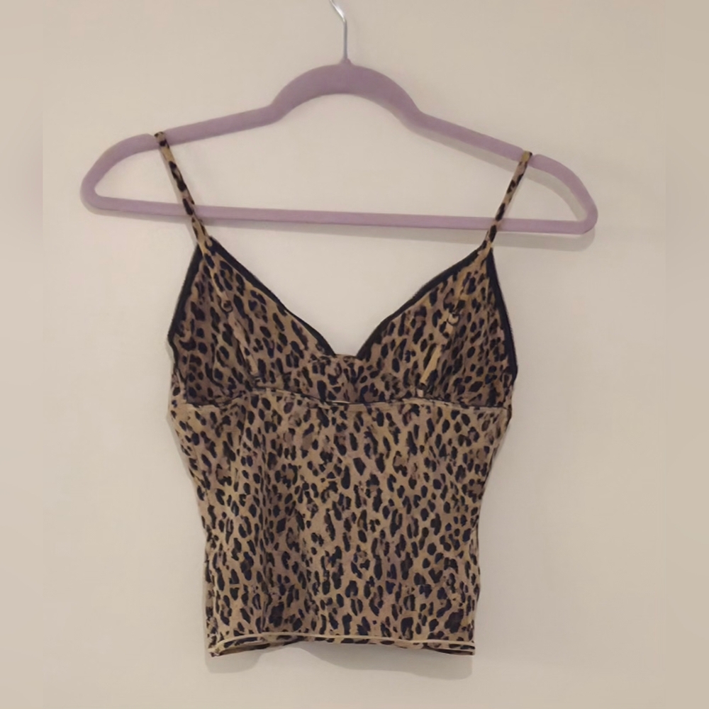 SKIMS Fits Everybody Picot CAMI & SHORTS "SET" !!! In Sienna Jaguar Print - Picture 8 of 11